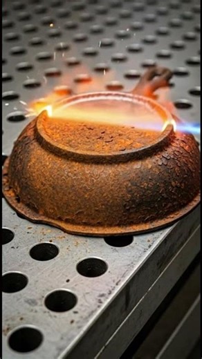 Rust Melts Under Precision Laser 🔥⚙️