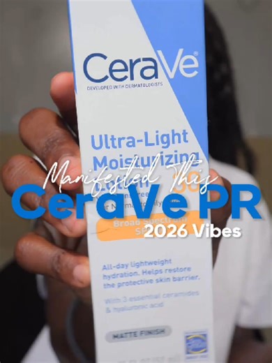 CERAVE PR ✨ Dreams don’t work unless you do, but manifesting sure helps 💫 I’ve been manifesting a collab with CeraVe for a while now, and yesterday… my first PR package arrived 🤍 It’s surreal to hold something that I’ve been visualizing, planning, and working toward. This isn’t just about getting PR it’s about the process, the consistency, and showing up for the goals you set. I know I still have a lot to learn and create before fully earning these opportunities, but this is the first step, an
