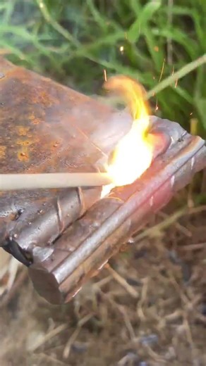 Gap welding technique whiteout using wire #iron #welder #stickwelding #unick