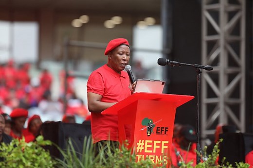 WATCH | EFF leader Julius Malema briefs media