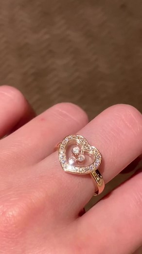 Gorgeous Chopard Happy Diamonds Icons Collection Ring for Weddings and Special Occasions