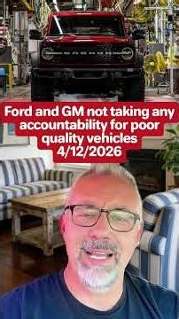 Video 536 Ford and GM just took a massive hit — together losing about $3 billion last quarter.