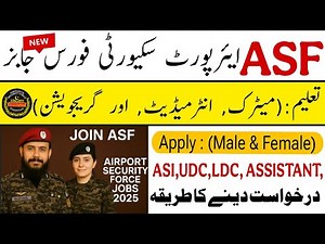 ASF Jobs 2026 – Airport Security Force | How to Apply Online | Full Guide