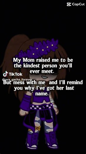 Found this goofy ahh TikTok that reminded me of when I was 5 and played Gacha Life.