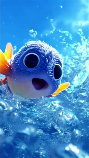 Water creatures # frog and fish#kids cartoon #kids videos