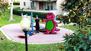 GHETTO BARNEY! THE FUNNIEST VIDEO EVER!