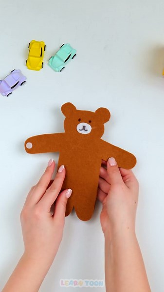 💡 WOW! A bear that HOLDS your stuff — so CUTE & practical! 😍🧸 #Shorts #DIY