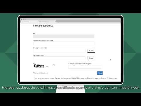 Tutorial: Generación/cambio de Contraseña con e.firma Factura SAT Móvil.