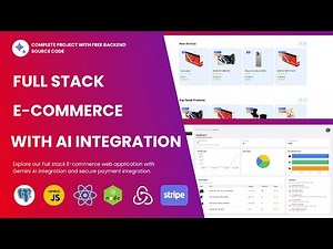 Build Full Stack AI E-Commerce Website Using React + Node + Postgres + Express + Gemini + Stripe