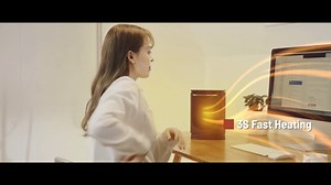 Watch Small Space Heater with Thermostat for Indoor Use on Amazon Live