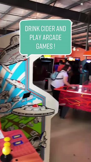 Welcome to the cidercade #arcade #houston #houstoncheck #texas #houstonbar