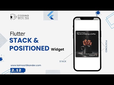 2.12 - Flutter Stack and Positioned Widget 2025 - Flutter Basics