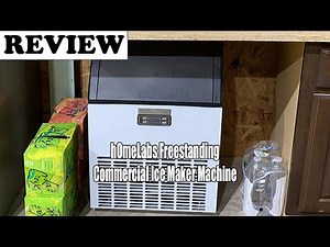 Review 2022 - hOmeLabs Freestanding Commercial Ice Maker Machine