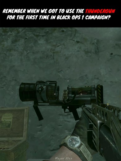 Remember When We Found The Thundergun For The First Time in Black Ops Campaign? 😱🤝 #shorts #cod #bo1