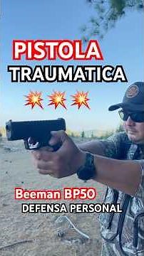 Pistola Traumatica Beeman Bp50 💥💥💥 #airgunshooting #armsworkout #armas #pistolastraumaticas