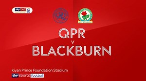 QPR 4-2 Blackburn: Hoops back to winning ways