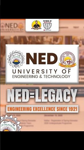🏛️ NED University of Engineering & Technology✨ Where Legacy Meets the Future