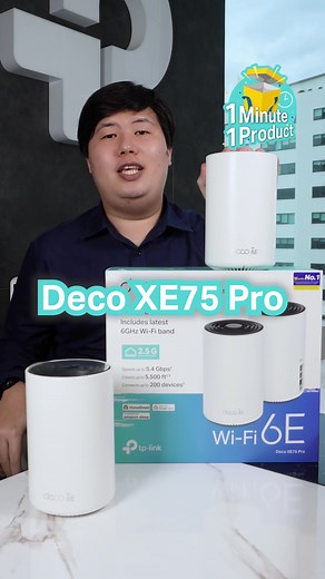Deco Mesh Wi-Fi 6E XE75 Pro: 2.5 Gbps Port & Mesh WiFi Setup