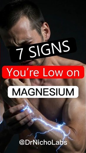 7 Signs You’re Low on Magnesium ⚡ | Common Symptoms You Shouldn’t Ignore