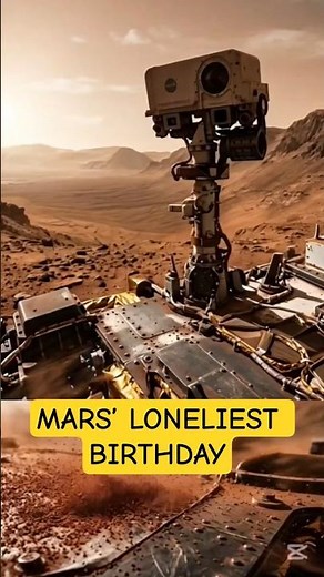 NASA’S Loneliest Birthday Party on Mars! 🎂🔴 #Astronomy #SpaceFacts #NASA