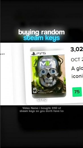 Buying RANDOM steam keys 🤑