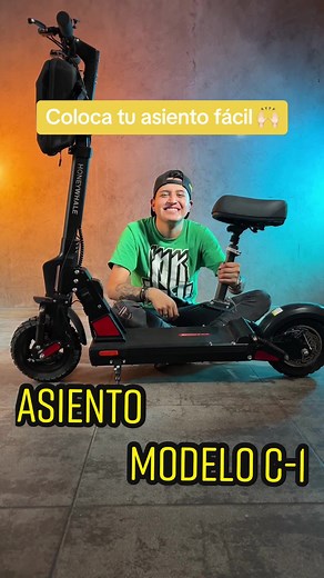 Maxima comodidad en tu C-1 🙌🏻👍🏻✨ #honeywhale #scooterelectrico #cdmx #tutorial #c1