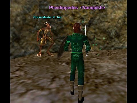 Druid Solos Grave Master Zo'lun, Chardok, Earring of Blazing Energy, P99 EverQuest