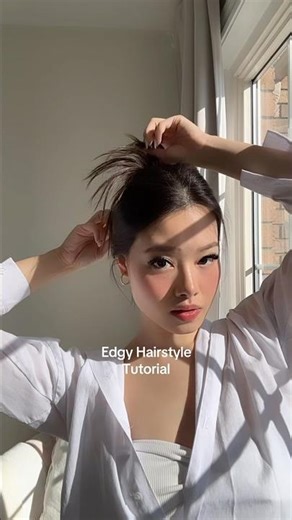 Edgy Hairstyle Hair Tutorial!