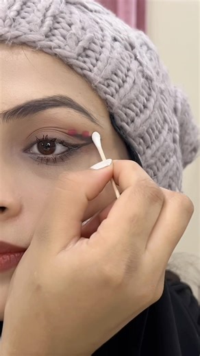 Cherry eye makeup tutorial #makeupforbeginners #eyemakeup #softglamlook #eyemakeuptutorial