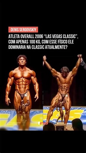 Denis Sergovskiy e o Impacto na Classic Physique