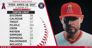 9.9K views · 569 reactions | Ricky Nolasco makes his 4th start of the season tonight as the #Angels continue series vs. Astros. Game Preview: atmlb.com/2okWamf | Los Angeles Angels | Facebook