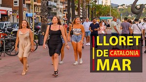 Lloret de Mar city walk explore Spain's Costa Brava town