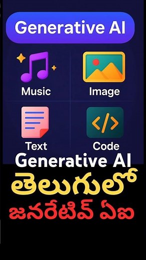 Generative AI: The Brain Behind ChatGPT & More! | GenAI in Telugu #aitelugulo