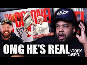 Fat Files- The Life Of Colonel Sanders- Anger Issues And Fried Chicken- AMERICAN REACTS