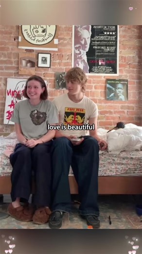 Love is beautiful #couple #fyp #love #grilfriend #hopecore | First Kiss