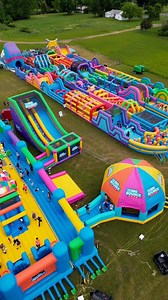 46K views · 127 reactions |  DATE IDEA FOR OUTDOOR COUPLES!  Ditch the usual dinner and a movie—come bounce with us instead!   Explore the world's biggest bounce house together! Dance to live DJ sets under the stars. Enjoy the thrill of giant slides, ball pits, and more!Make it a date to remember at #TheBigBounceAmerica. Secure your spots now and get ready for an unforgettable adventure! ️ Link in bio!  | The Big Bounce America | Facebook