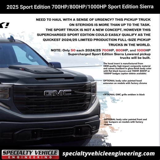 2.1K views · 38 reactions | The new for 2025 700hp (5.3l), 800hp...