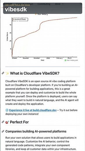 Cloudflare VibeSDK helps you build your own AI app builder