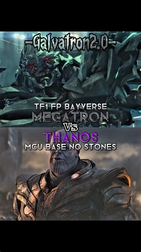 Megatron vs Thanos