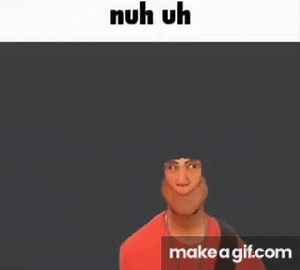 nuh uh on Make a GIF