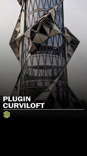 Crea torsiones segmentadas con Curviloft