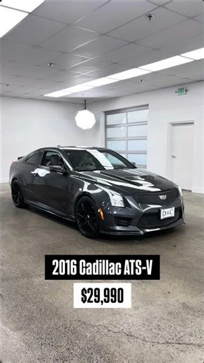 2016 Cadillac ATS-V $29,990