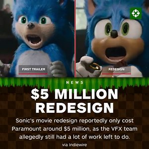 116K views · 1.4K reactions | Rumors of Sonic’s movie redesign costing $35 million were reportedly over-exaggerated. | IGN | Facebook