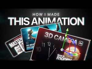 How to make motion graphics animation in after effects