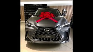 2022 Lexus NX 350h Sports Luxury Hybrid AWD SUV in Sonic Chrome | 気軽に！！