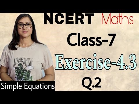 Class 7 NCERT Maths Ex 4.3 Part-2 Q.2 | New Syllabus CBSE