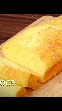Pão de tapioca super fácil, fofinho e sem precisar sovar.
