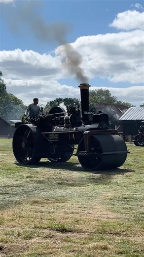 Burrell roller at the Richmond Light Railway #steamengine #steam #steamtrain