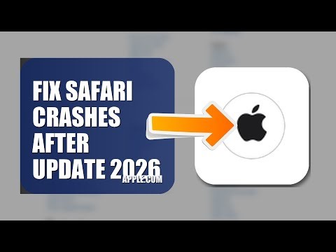 How To Fix Safari Crashes After Update 2026