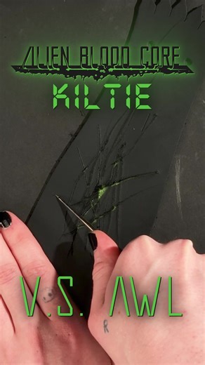 Damage confirmed. Structure holding. Scars expected. Alien Blood Core Leather NOW LIVE 👽 {0}